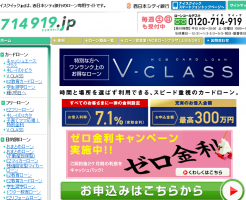 西日本シティ銀行カードローン「V CLASS」